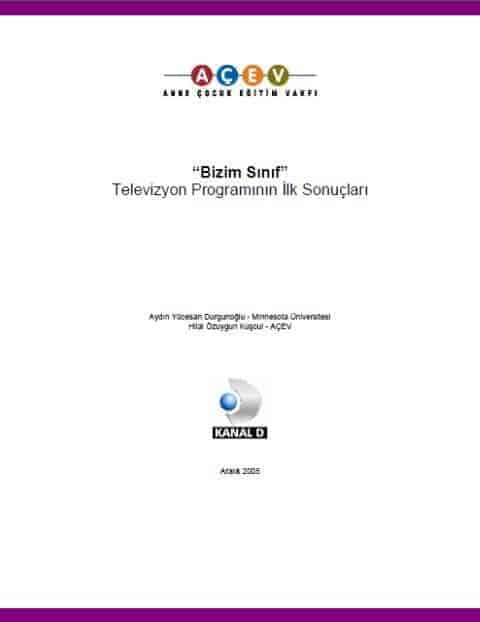 Bizim Sınıf TV Programı Değerlendirmesi